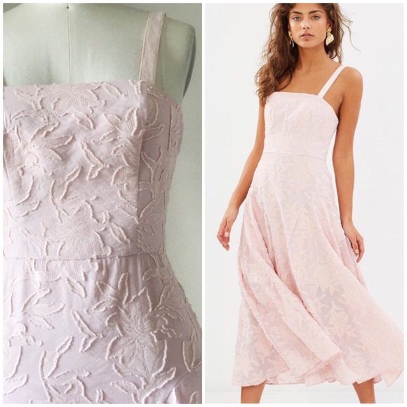 talulah orchid midi dress